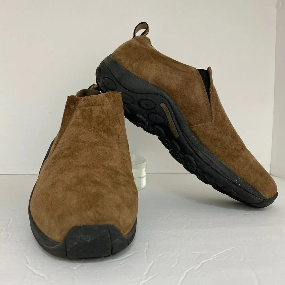 Merrell Men's Jungle Moc Shoes Dark Earth Size 14